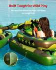 Inflatable Army Tank Pool Float